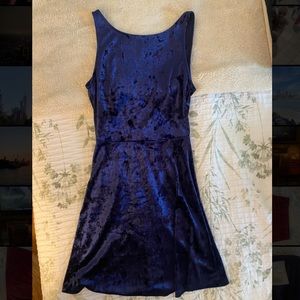 Blue Velvet H&M Dress
